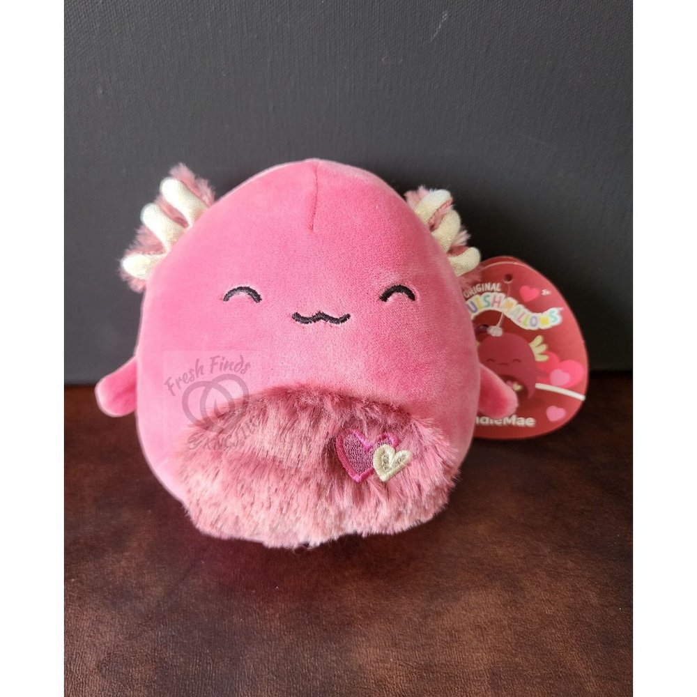 Squishmallows Indiemae The Axolotl 5 Inch Valentine's Exclusive